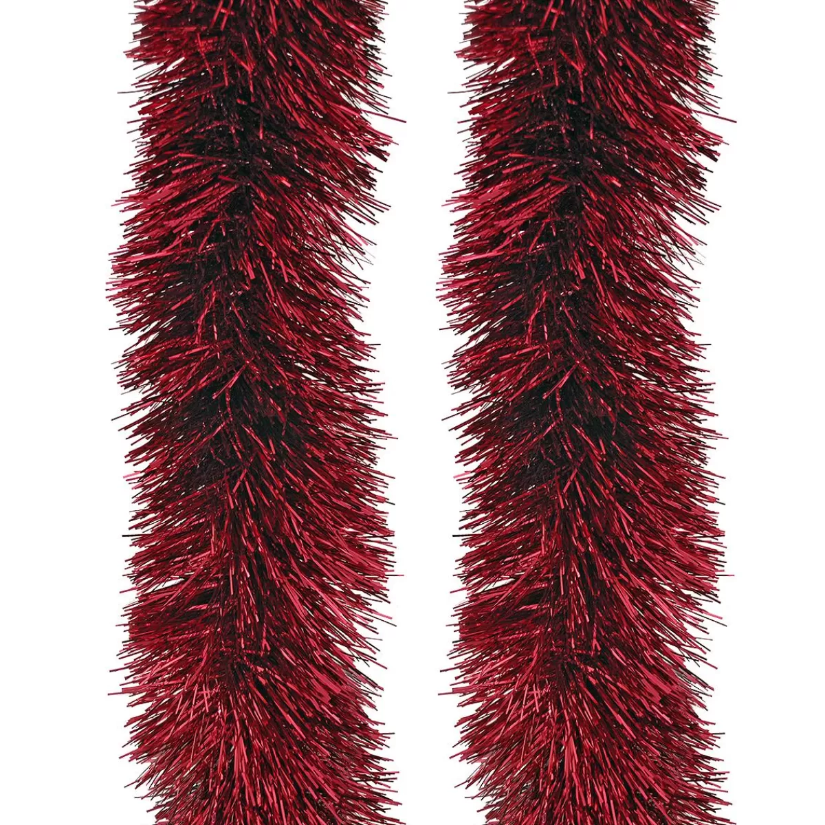 Bronner's Christmas Wonderland 10 Ft. Red Deluxe Deco Garland | Novelty, Bead, & Tinsel Garlands