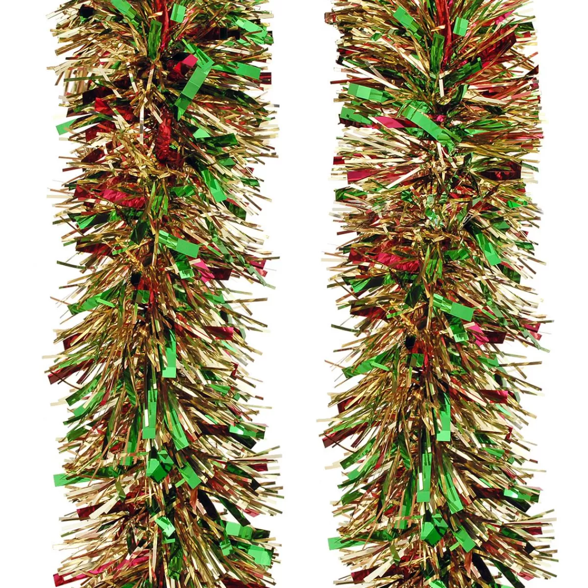 Bronner's Christmas Wonderland 10 Ft. Red, Green, Gold Deluxe Deco Garland | Novelty, Bead, & Tinsel Garlands