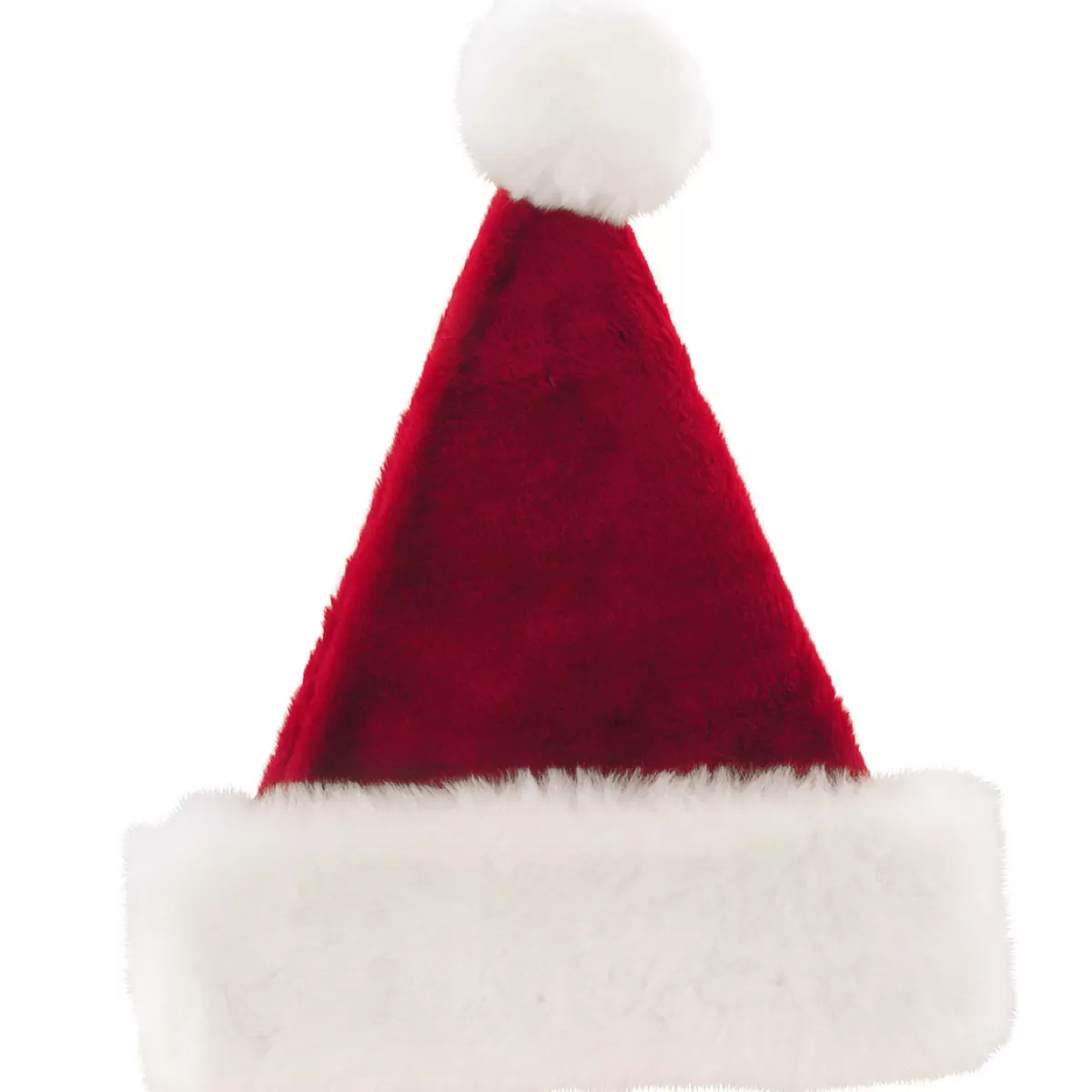 Bronner's Christmas Wonderland 17 Inch Burgundy Plush Santa Hat | Hats