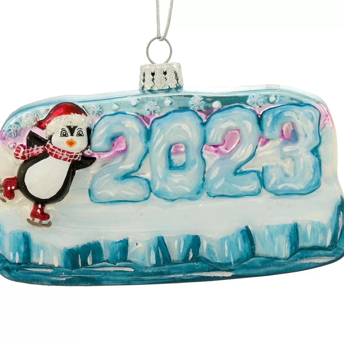 Bronner's Christmas Wonderland 2023 Penguin Ice Bronner's Annual Ornament Form> Outdoors, Camping, & Nature