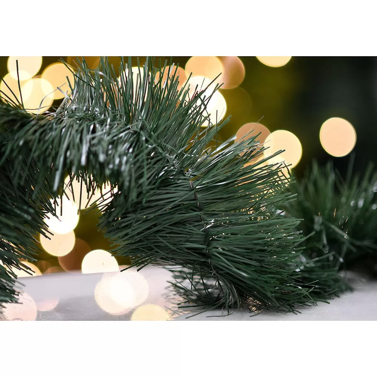 Bronner's Christmas Wonderland 25 Foot Green Pine Artificial Garland | Branched Garlands