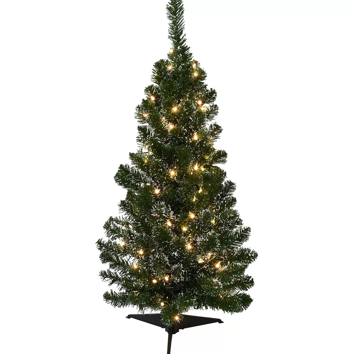 Bronner's Christmas Wonderland 36 Inch Frosted Tree With 100 Clear Lights | Pre-Lit Trees