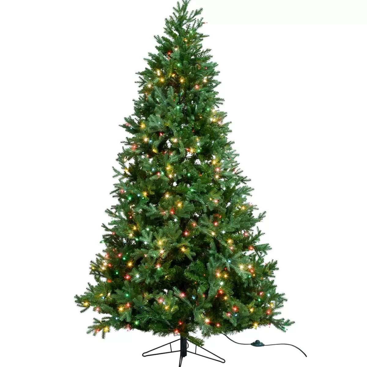 Bronner's Christmas Wonderland 4.5 Foot Prescott Pre-Lit Multi Artificial Tree | Pre-Lit Trees