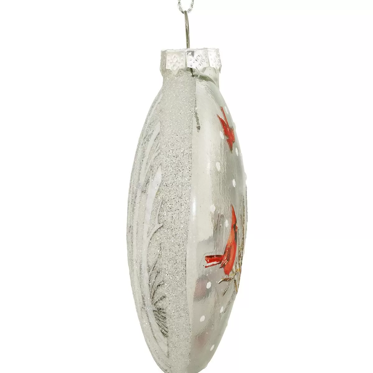 Bronner's Christmas Wonderland 4" Snowman Flat Disc Glass Ornament> Outdoors, Camping, & Nature