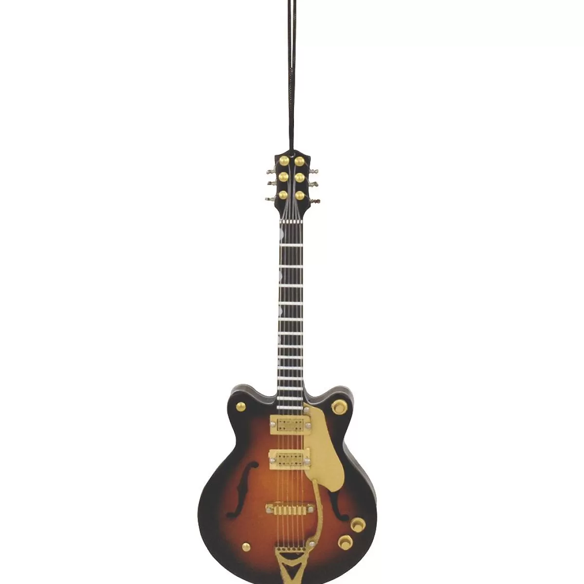 Bronner's Christmas Wonderland 5.5 Inch Electric Guitar Ornament> Music, Dance, & Theater