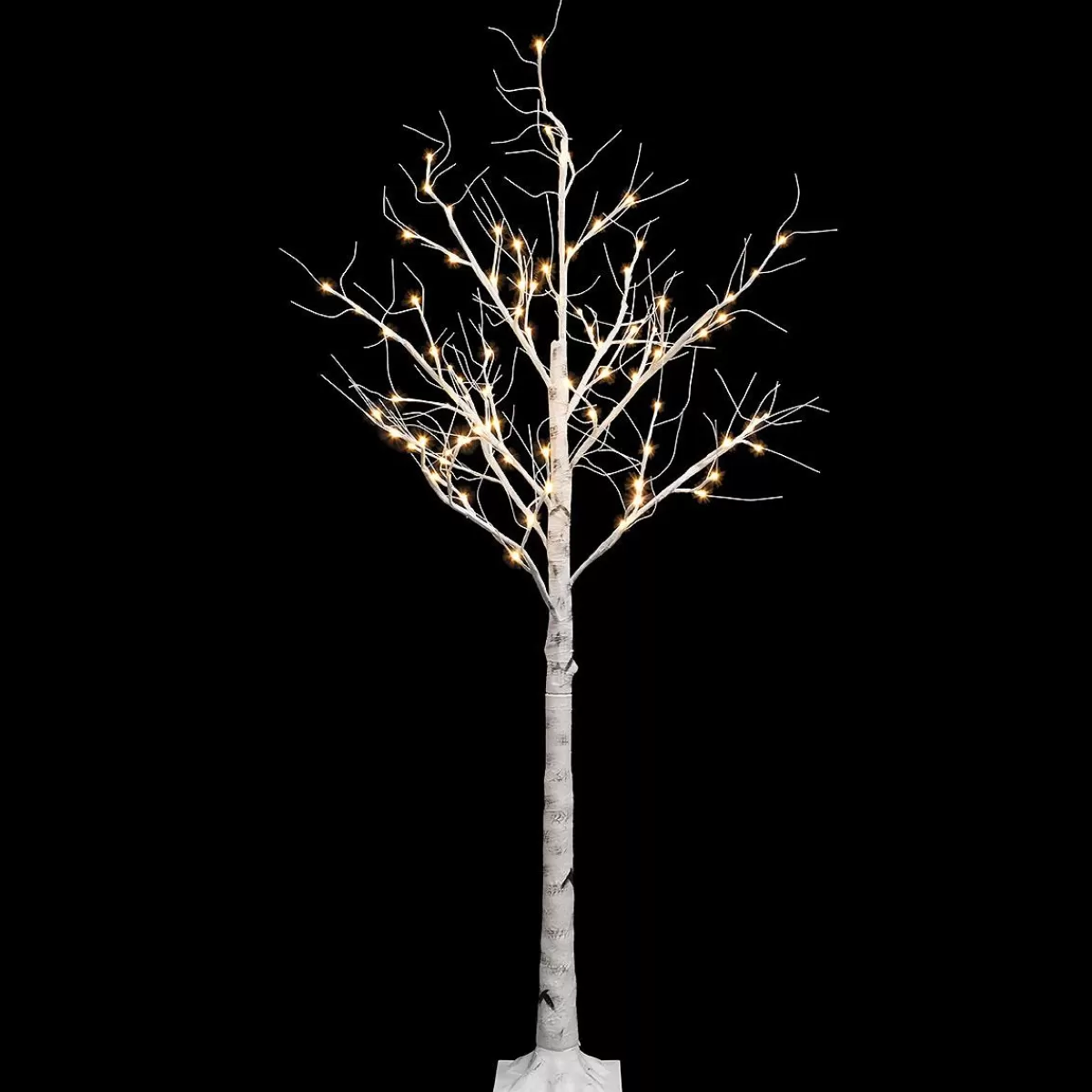 Bronner's Christmas Wonderland 6' Artificial Pre-Lit Birch Tree | Pre-Lit Trees