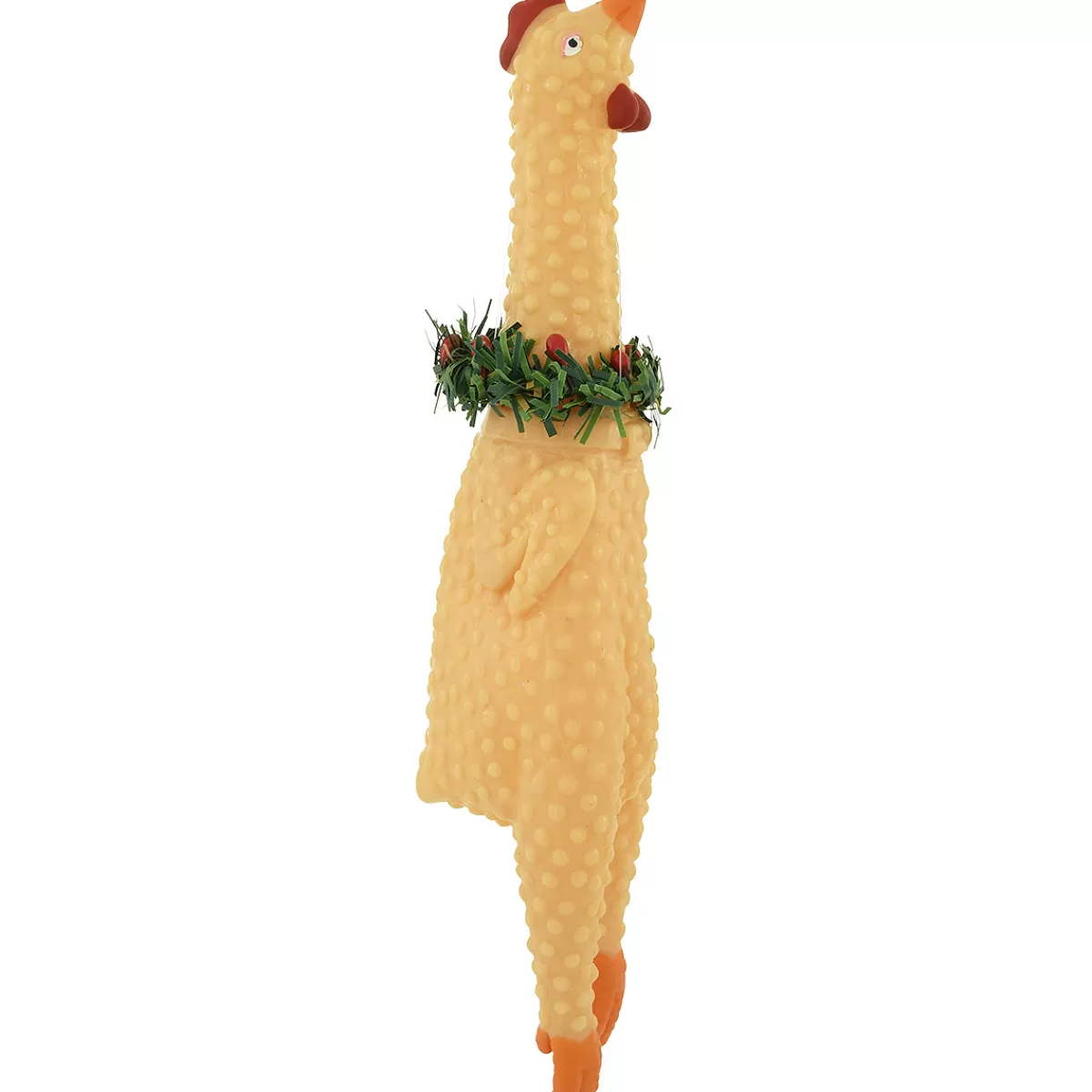 Bronner's Christmas Wonderland 8 Inch Rubber Chicken Ornament> Food, Drinks, & Cooking