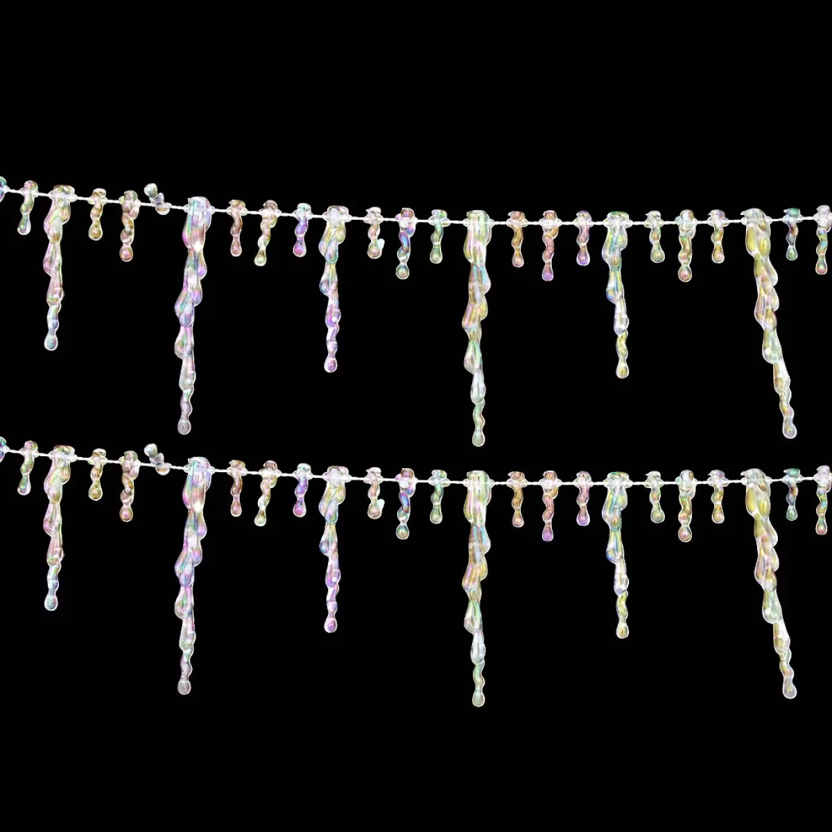 Bronner's Christmas Wonderland 9 Foot Icicle Garland | Novelty, Bead, & Tinsel Garlands