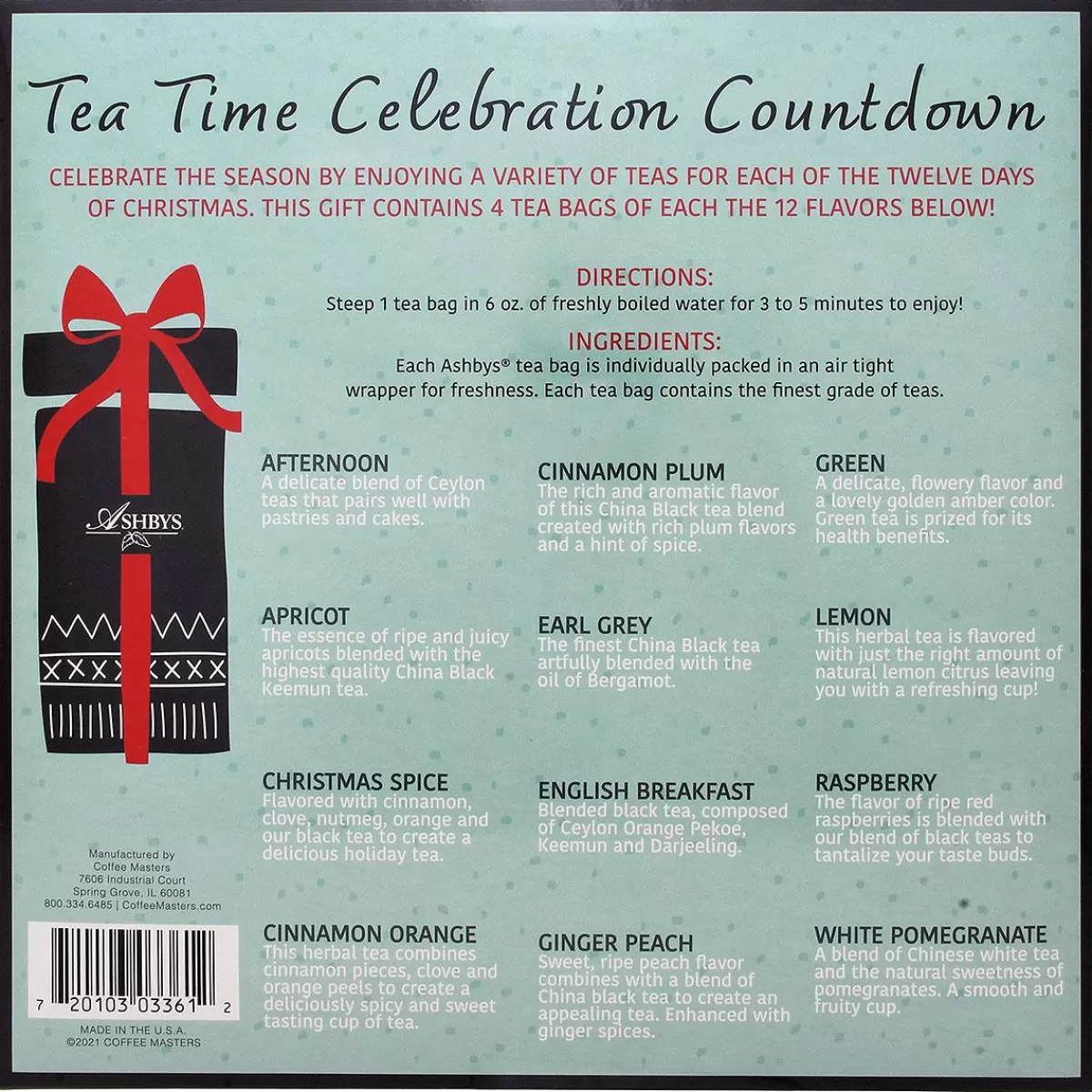 Bronner's Christmas Wonderland Advent Christmas Tea Countdown | Home Decor & Gifts