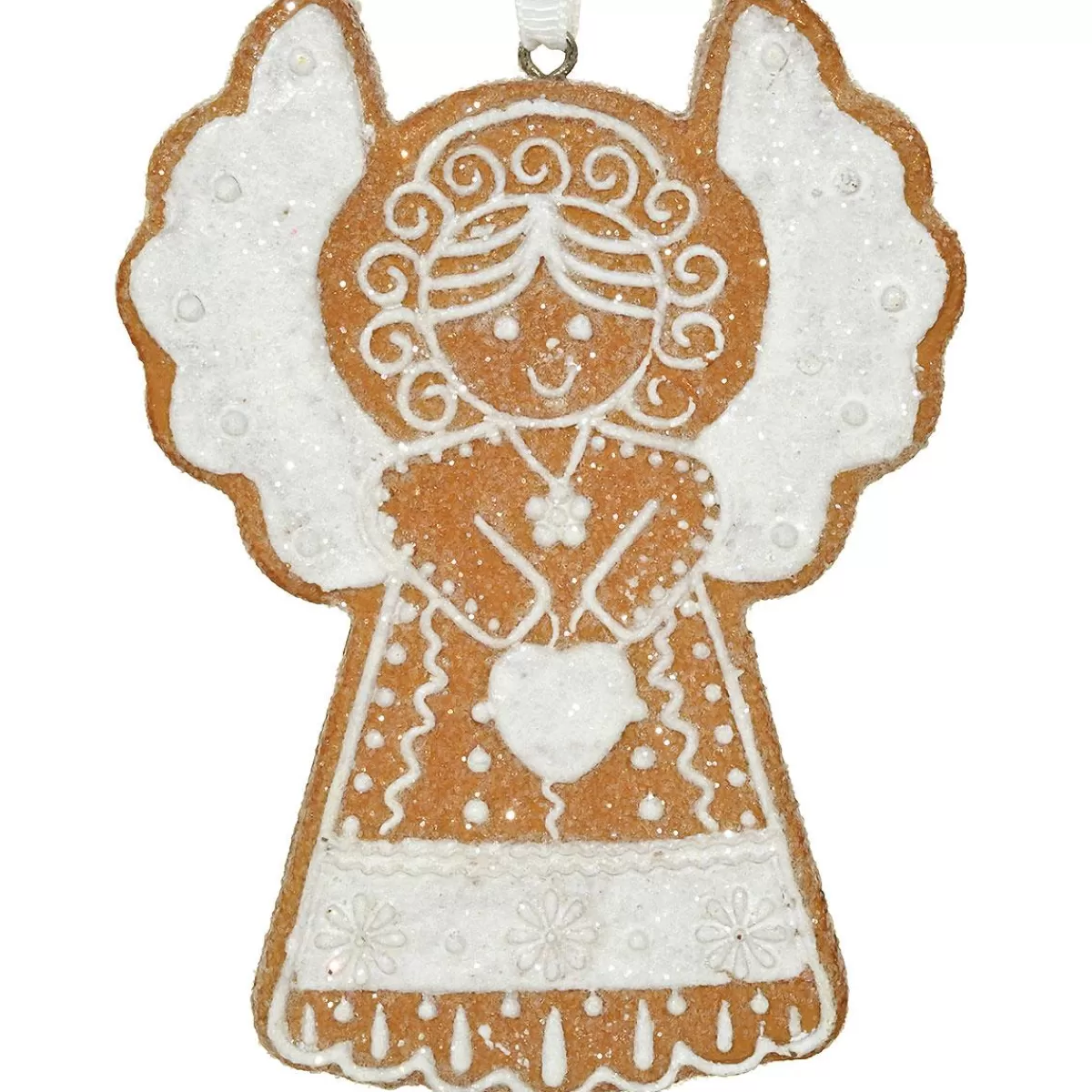 Bronner's Christmas Wonderland Angel Gingerbread Stone Powder Clay Ornament> Food, Drinks, & Cooking