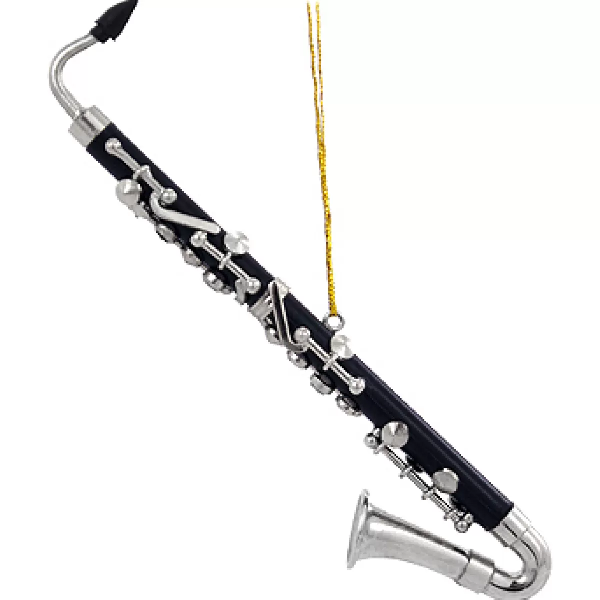 Bronner's Christmas Wonderland Bass Clarinet Ornament> Music, Dance, & Theater