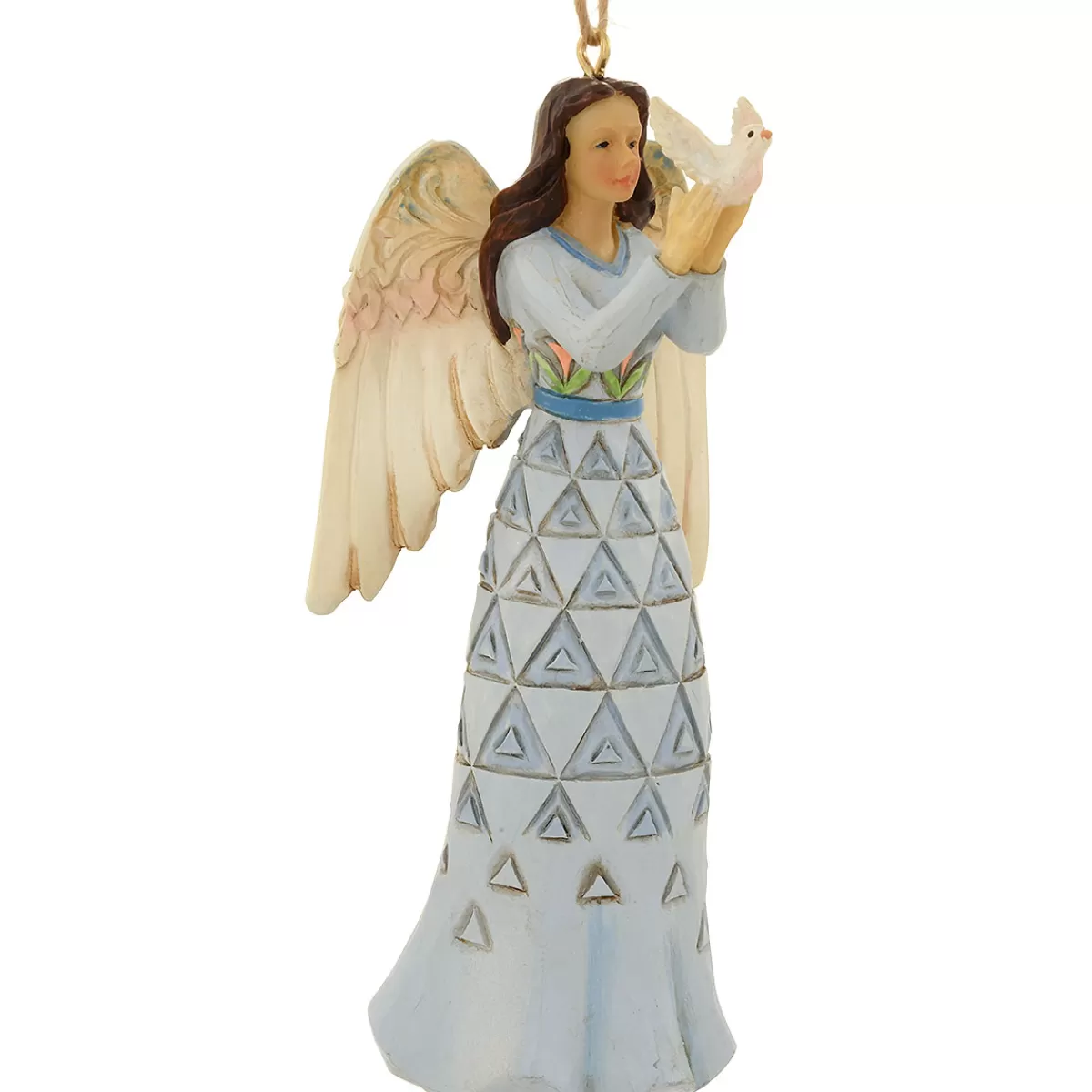 Bronner's Christmas Wonderland Bereavement Angel Jim Shore Ornament> In Memory Of