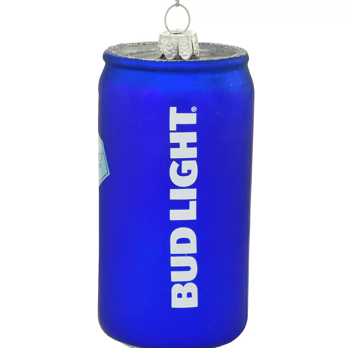 Bronner's Christmas Wonderland Bud Light Beer Can Glass Ornament> Food, Drinks, & Cooking