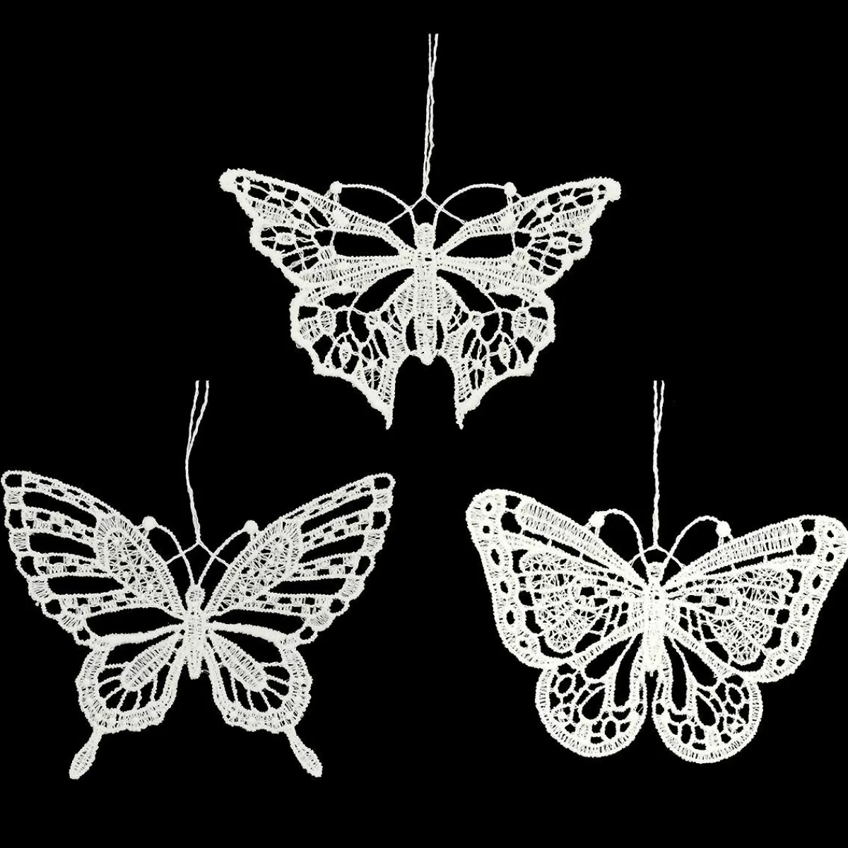 Bronner's Christmas Wonderland Butterfly Lace Trio | Sets