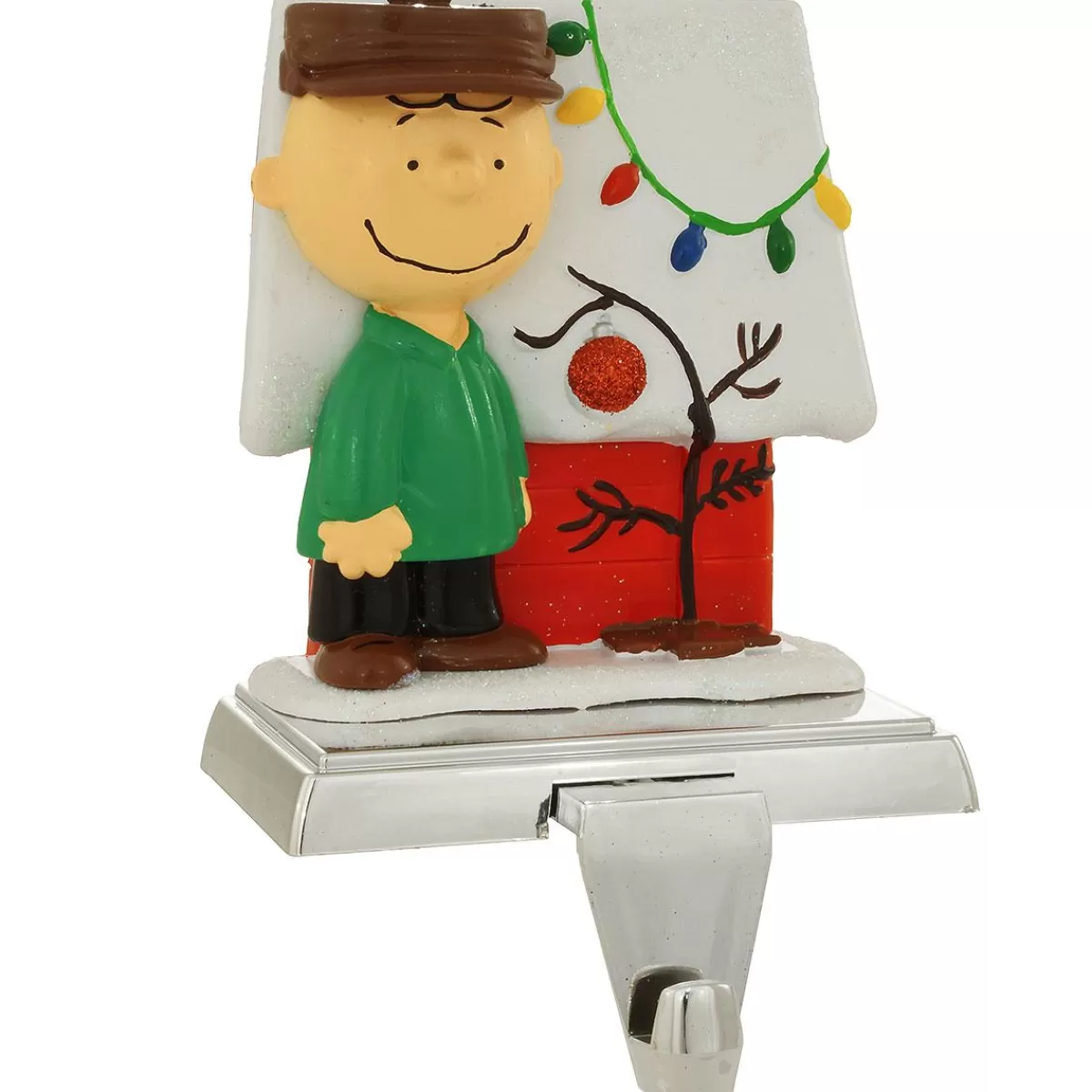 Bronner's Christmas Wonderland Charlie Brown Stocking Holder | Stocking Hangers