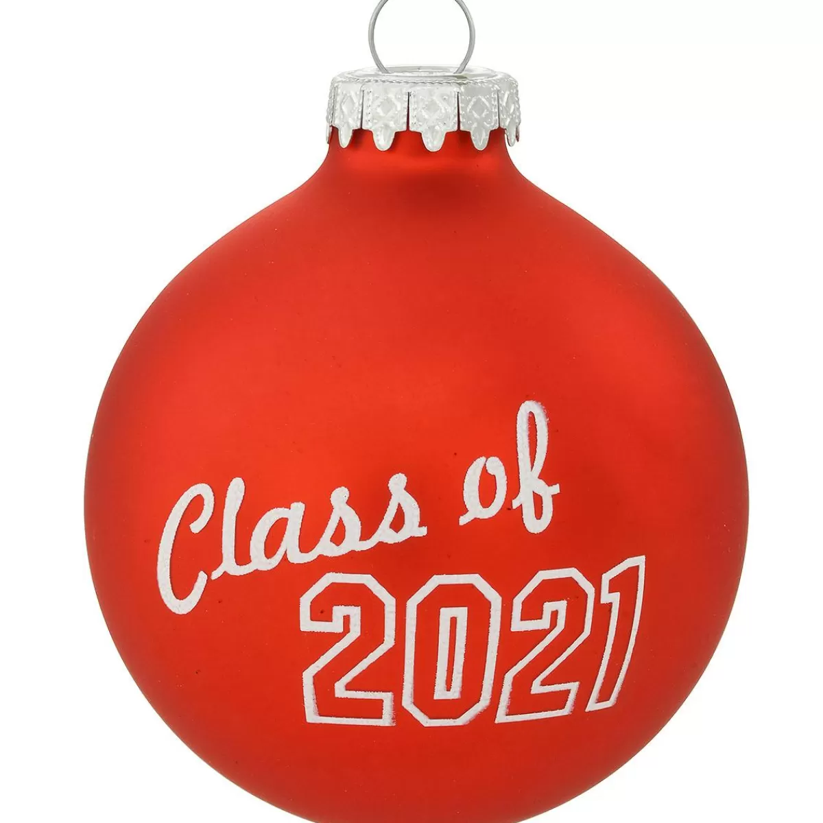 Bronner's Christmas Wonderland Class Of 2021 Glass Ornament | School, Teachers, & Graduation