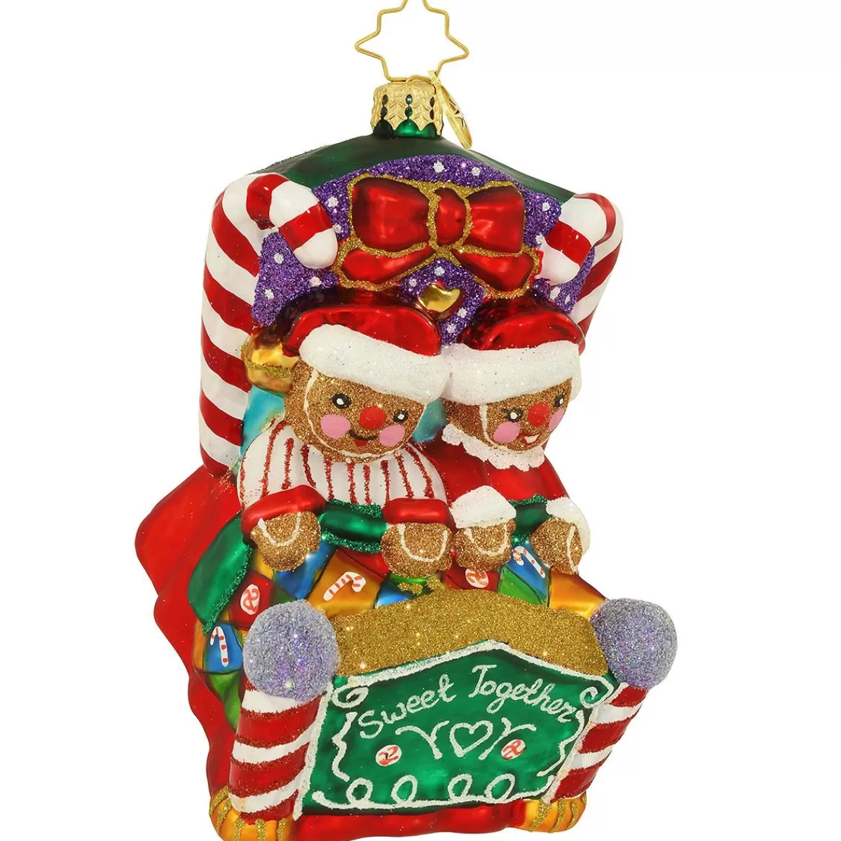 Bronner's Christmas Wonderland Cozied Up Cookies Christopher Radko Glass Ornament> Food, Drinks, & Cooking