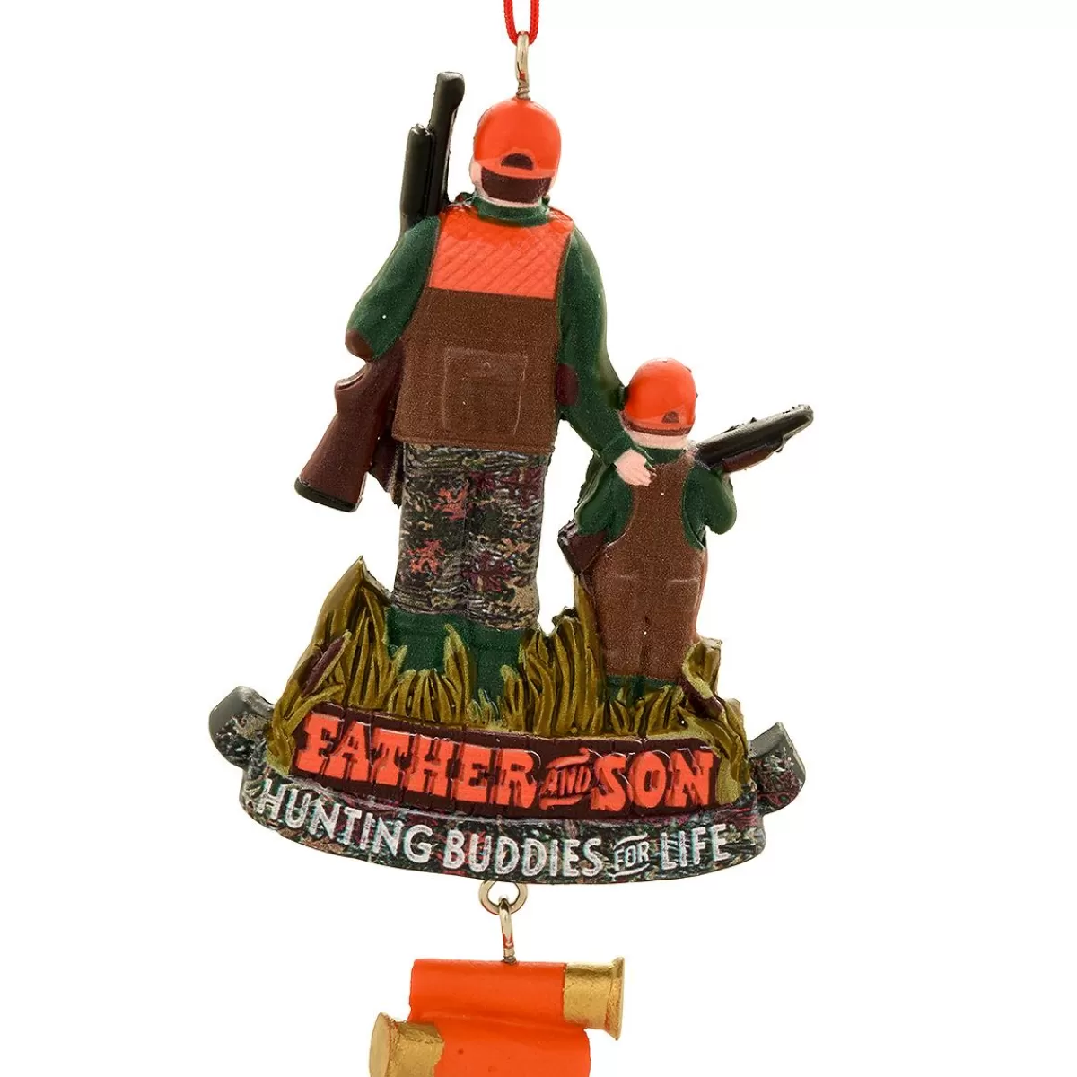 Bronner's Christmas Wonderland Father And Son Hunting Hunting Buddies Ornament> Hunting & Fishing