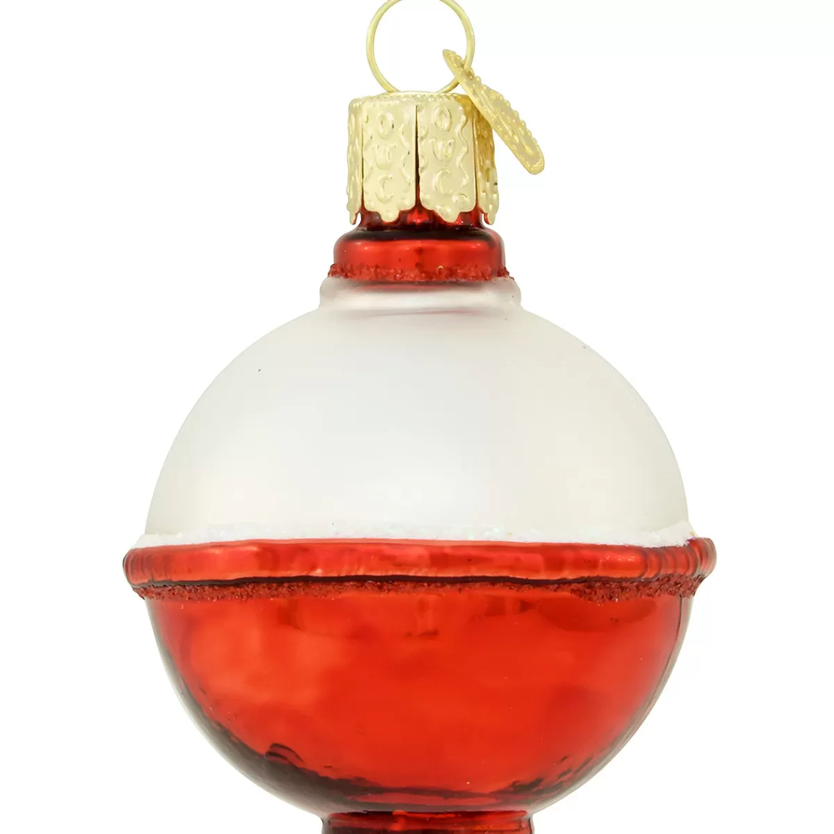 Bronner's Christmas Wonderland Fishing Bobber Glass Ornament> Hunting & Fishing