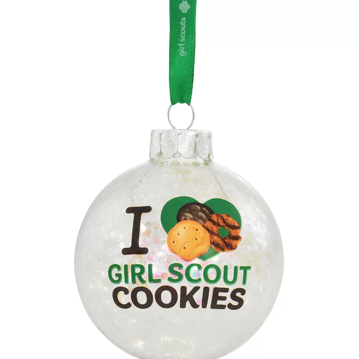 Bronner's Christmas Wonderland Girl Scout Cookies Glass Ball Ornament> Food, Drinks, & Cooking