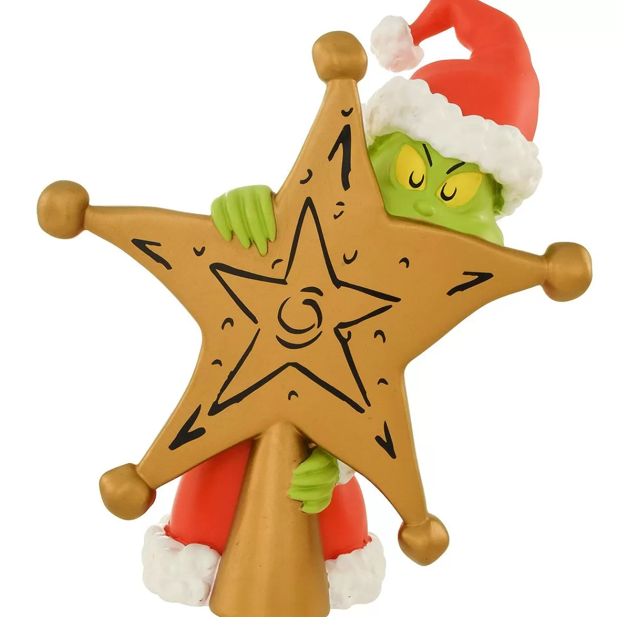 Bronner's Christmas Wonderland Grinch Tree Topper | Tree Toppers