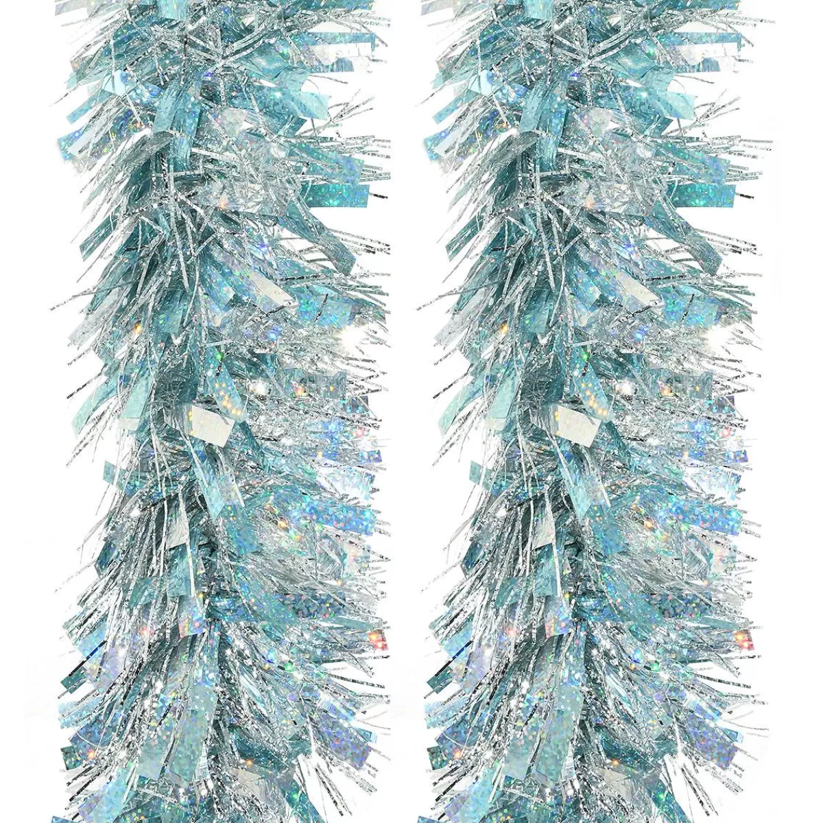 Bronner's Christmas Wonderland Ice Blue And Silver Garland | Novelty, Bead, & Tinsel Garlands