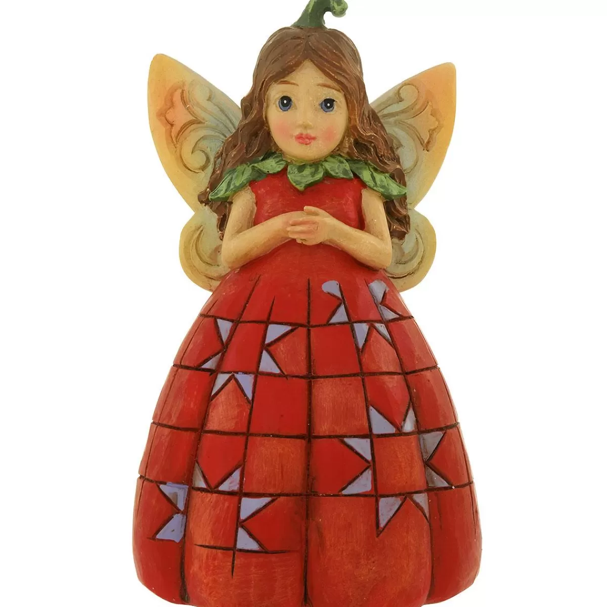 Bronner's Christmas Wonderland Jim Shore Harvest Pumpkin Fairy | Seasonal