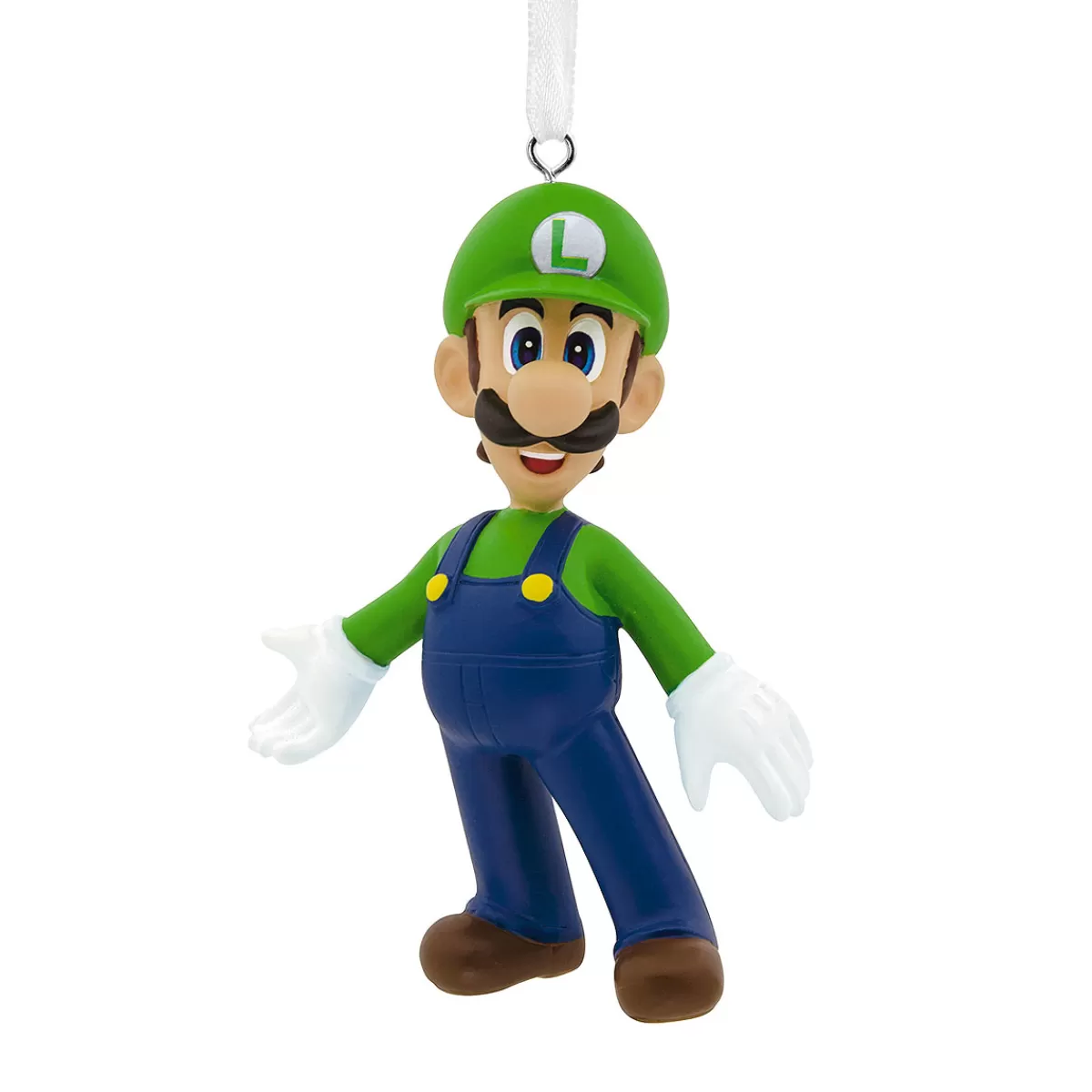 Bronner's Christmas Wonderland Luigi Super Mario Resin Ornament> Hobbies & Occupations