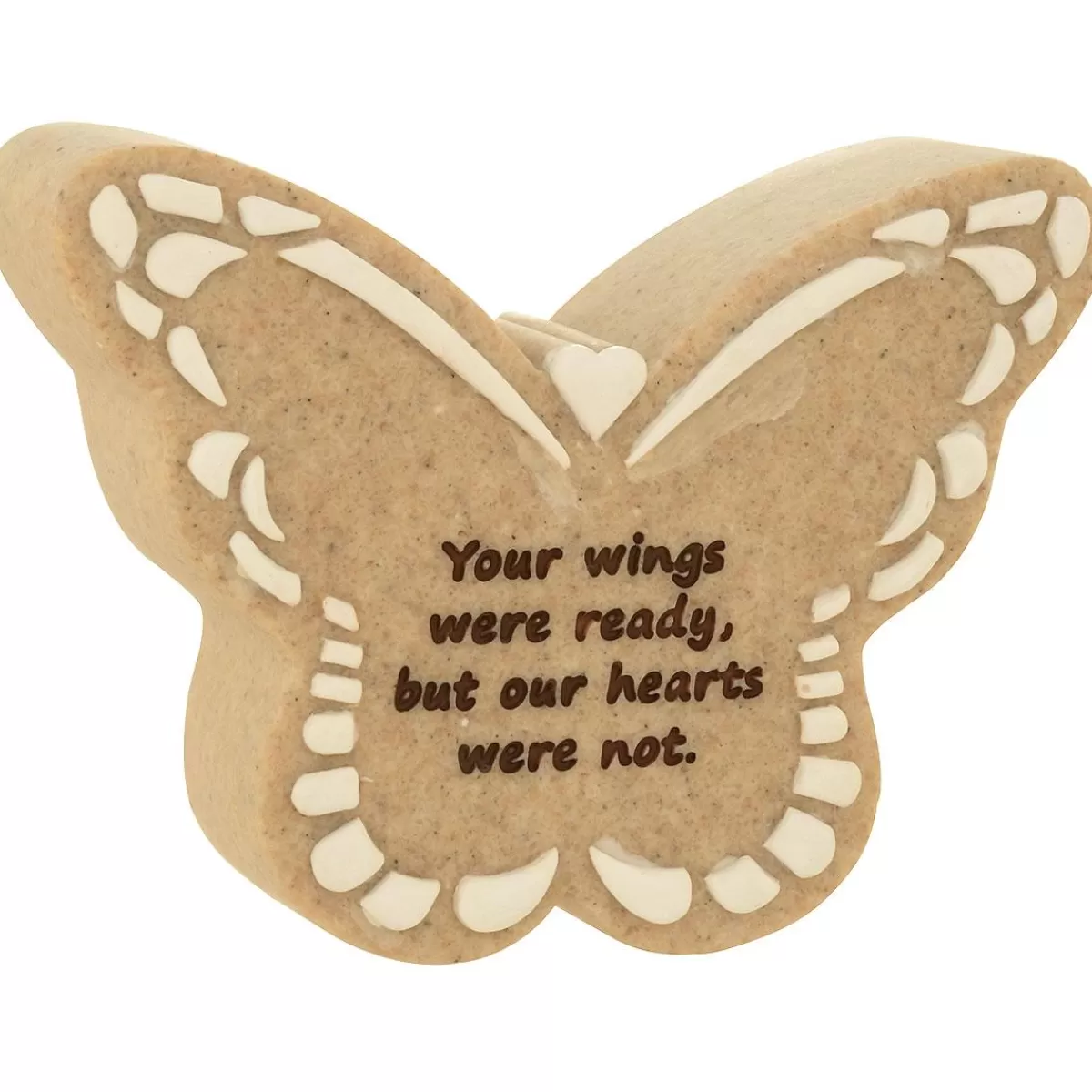 Bronner's Christmas Wonderland Memorial Butterfly Faith Stone | Home Decor & Gifts