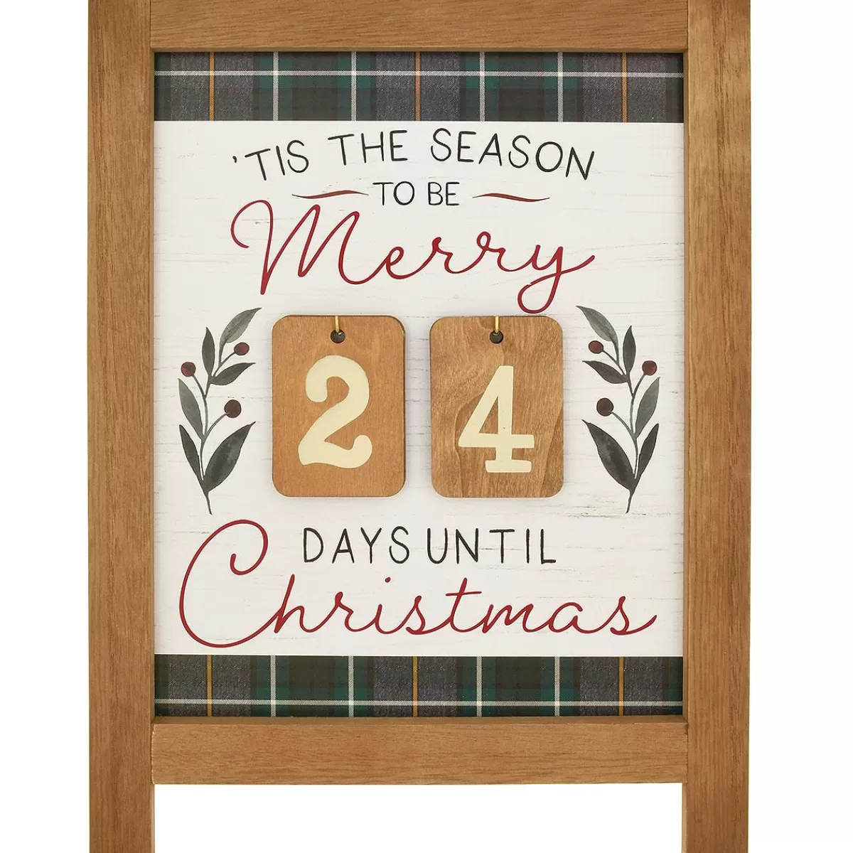 Bronner's Christmas Wonderland Merry Christmas Countdown Advent Calendar Easel | Seasonal