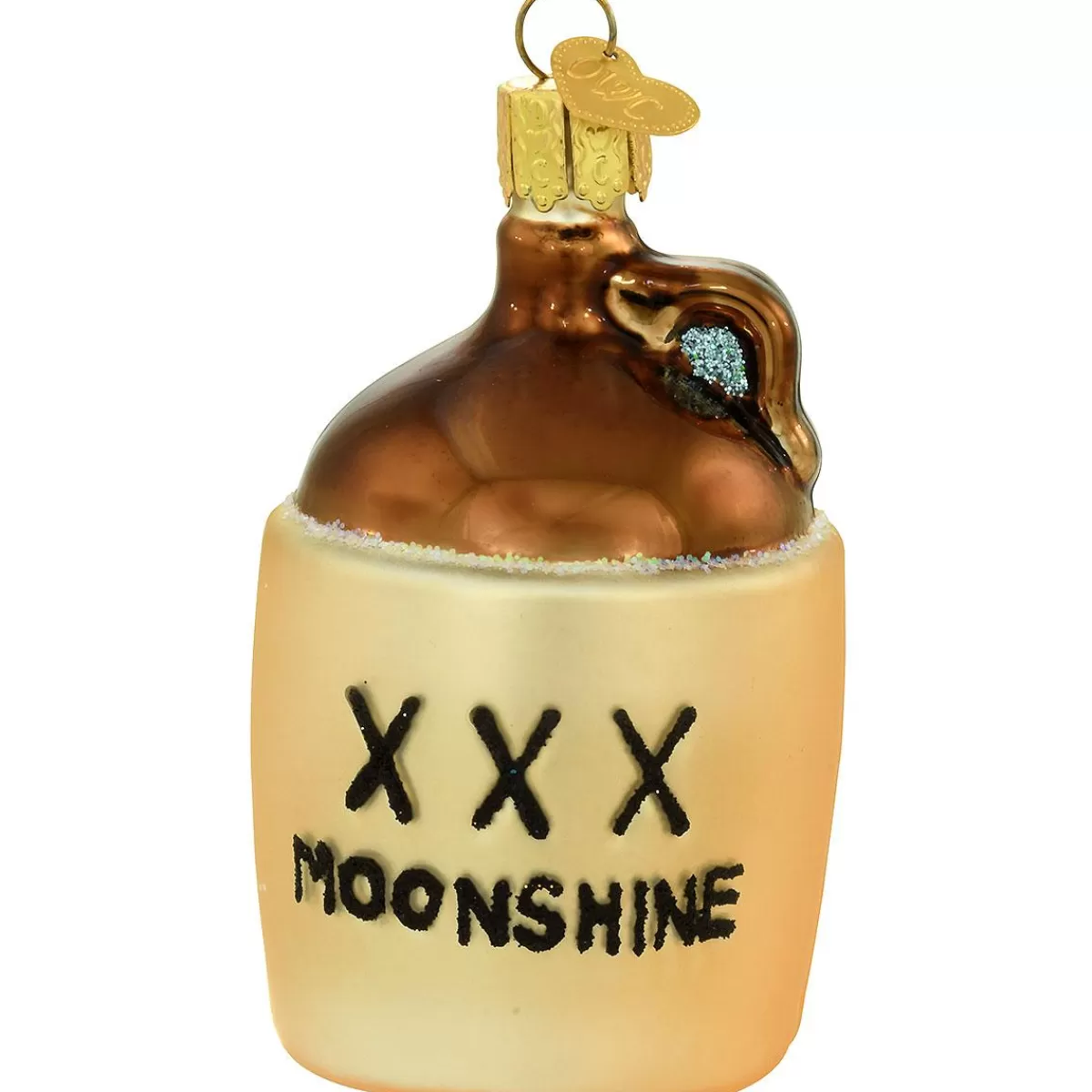 Bronner's Christmas Wonderland Moonshine Glass Ornament> Food, Drinks, & Cooking