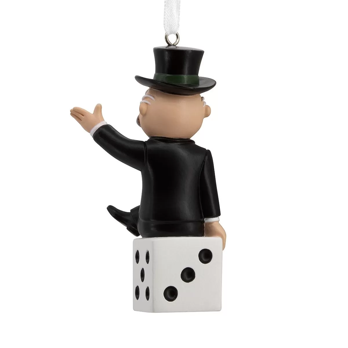 Bronner's Christmas Wonderland Mr. Monopoly On Dice Resin Hallmark Ornament> Hobbies & Occupations