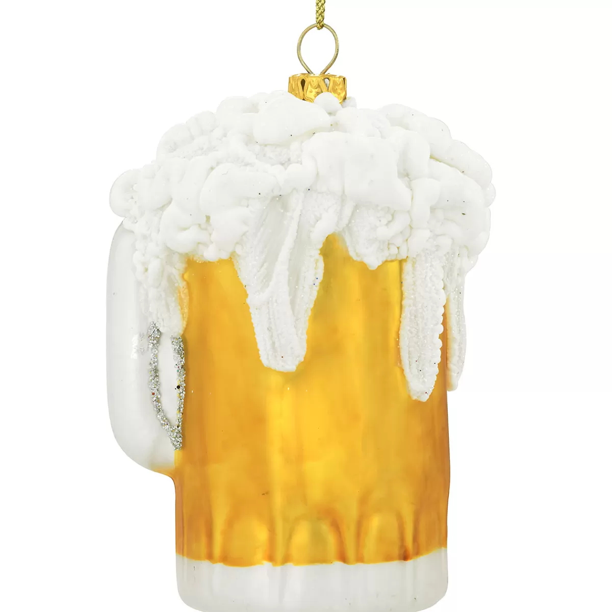 Bronner's Christmas Wonderland Mug Of Beer Glass Ornament> Food, Drinks, & Cooking