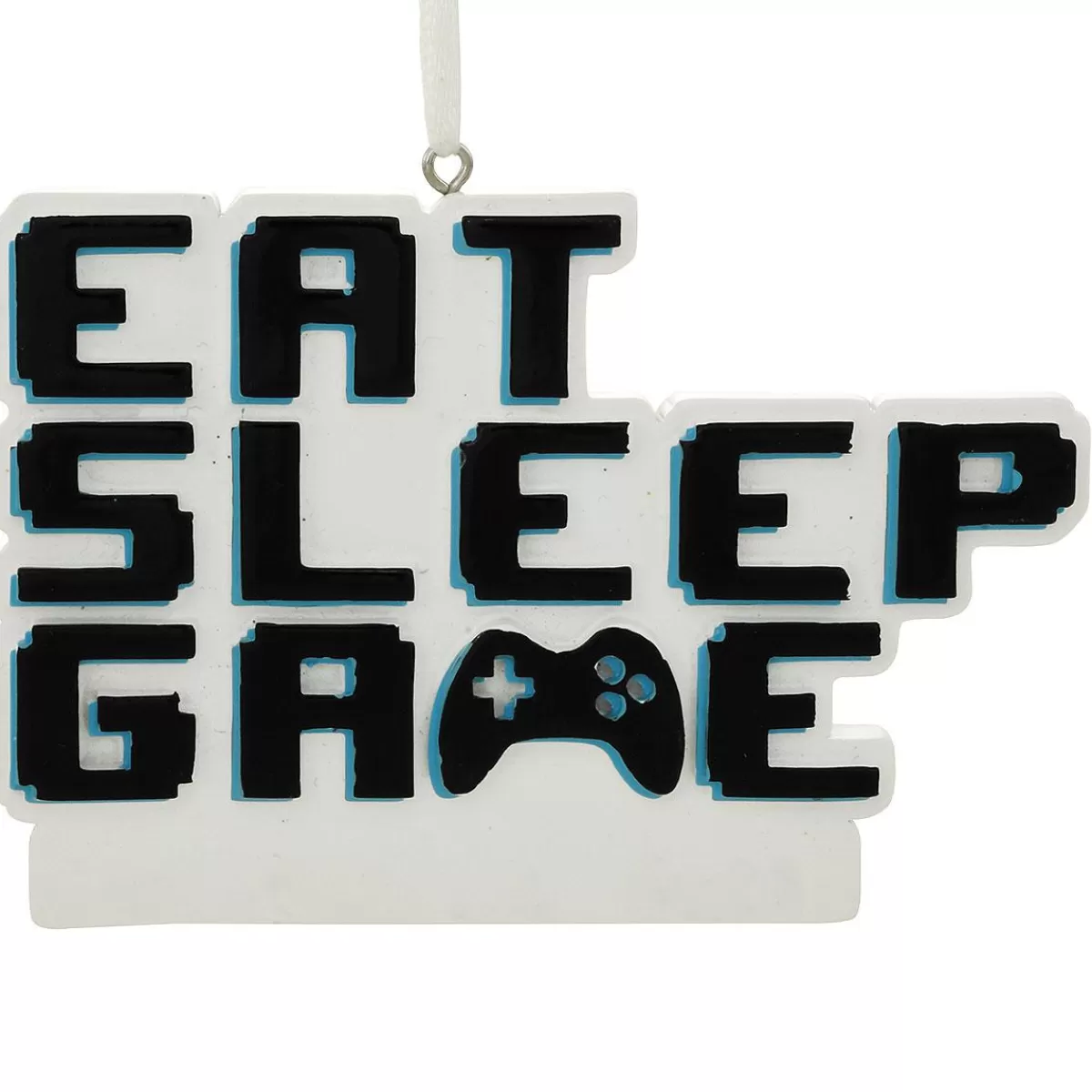 Bronner's Christmas Wonderland Personalized Eat Sleep Game Ornament> Hobbies & Occupations