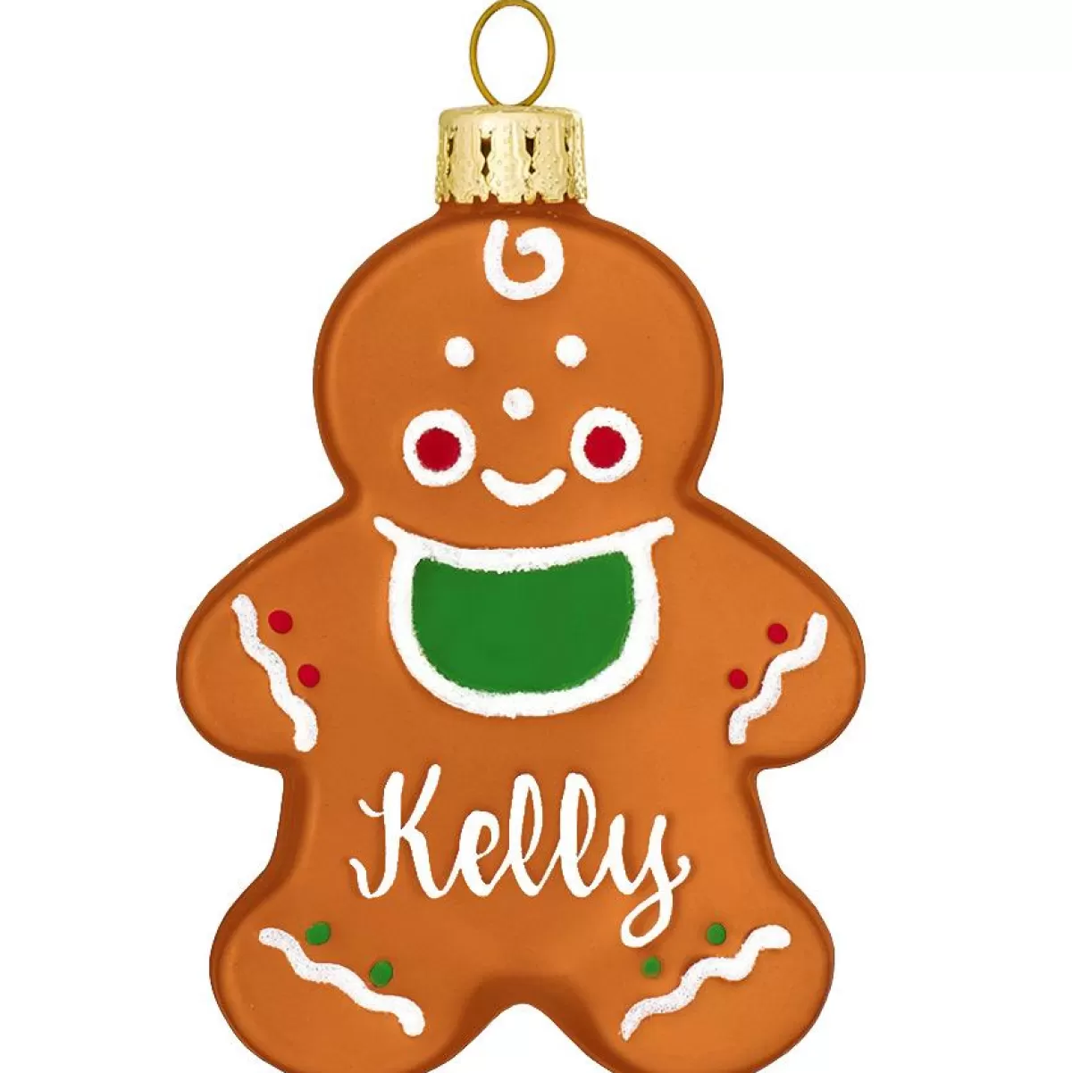 Bronner's Christmas Wonderland Personalized Gingerbread Baby Ornament> Food, Drinks, & Cooking