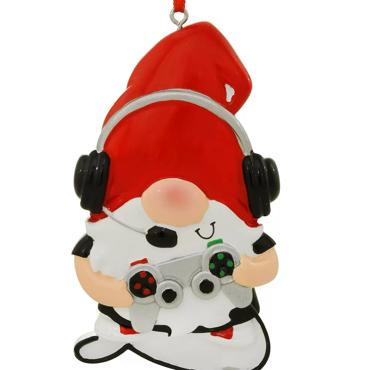 Bronner's Christmas Wonderland Personalized Gnome Gamer Ornament> Hobbies & Occupations