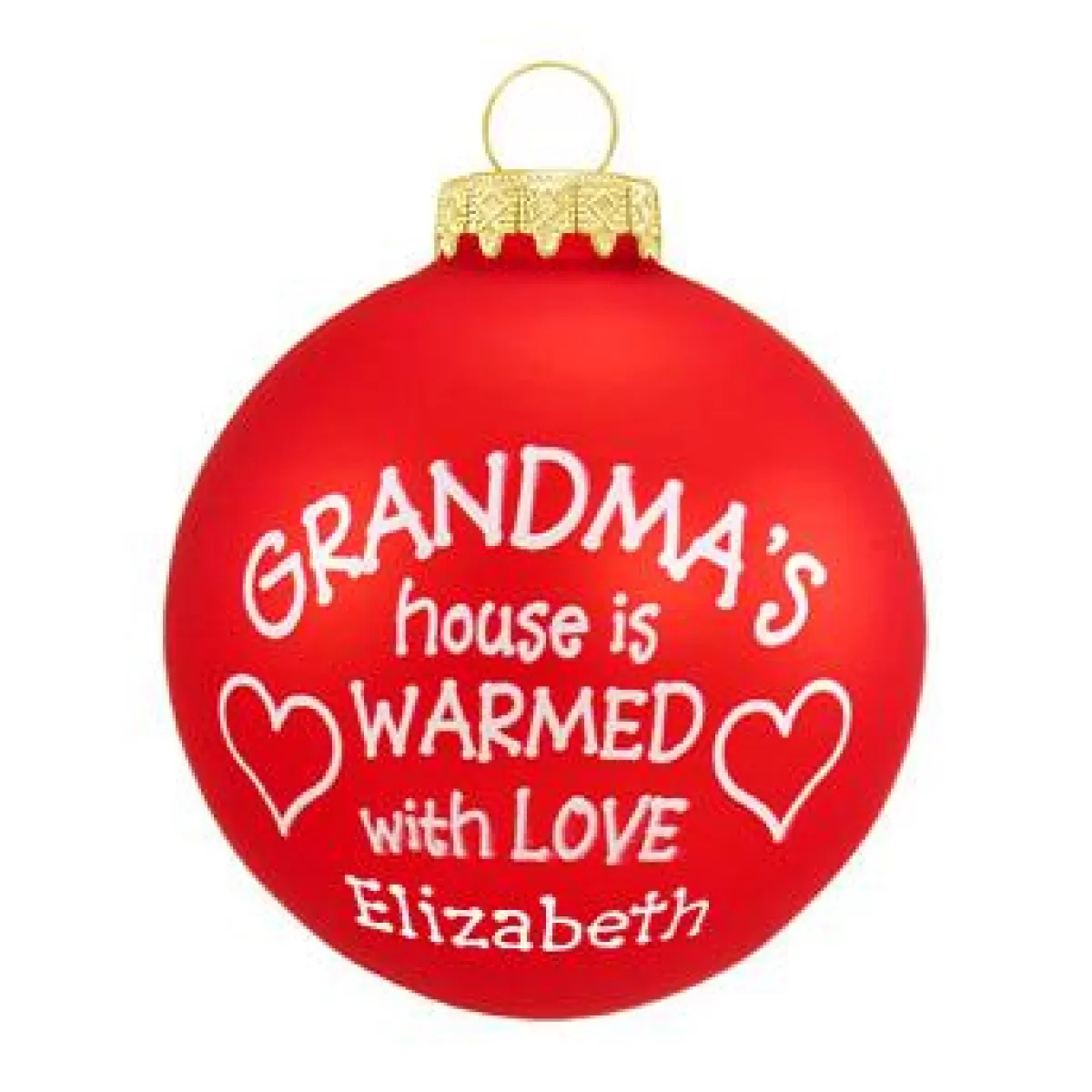 Bronner's Christmas Wonderland Personalized Grandma's House Ornament | Ornaments