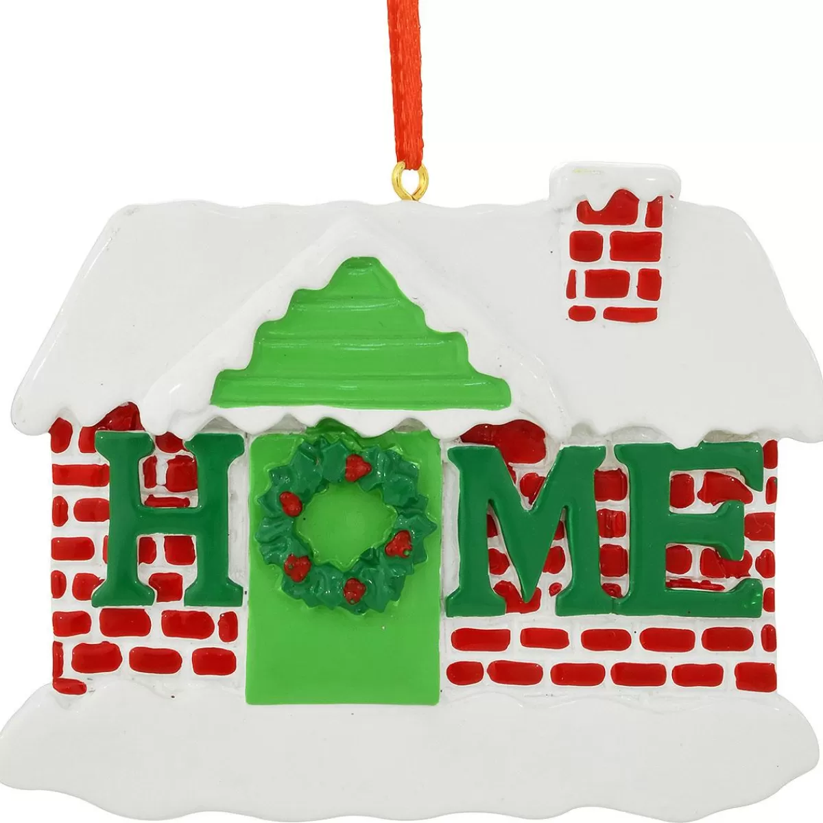 Bronner's Christmas Wonderland Personalized House With Home Resin Ornament | Ornaments