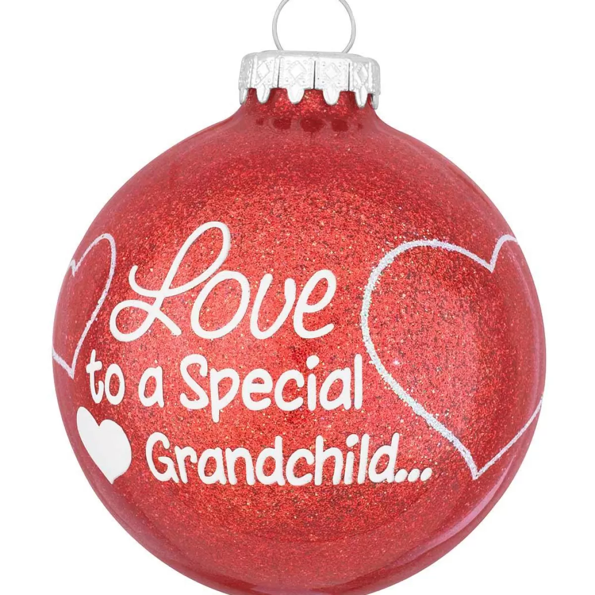 Bronner's Christmas Wonderland Personalized Love To A Special Grandchild Ornament | Ornaments