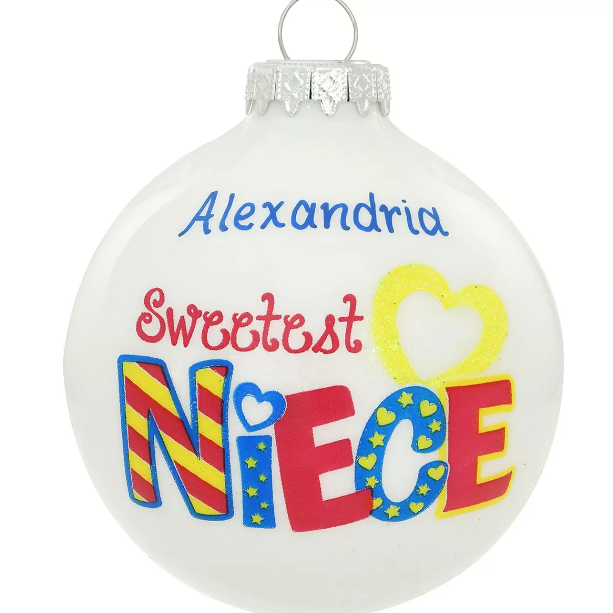 Bronner's Christmas Wonderland Personalized Sweetest Niece Ornament | Ornaments