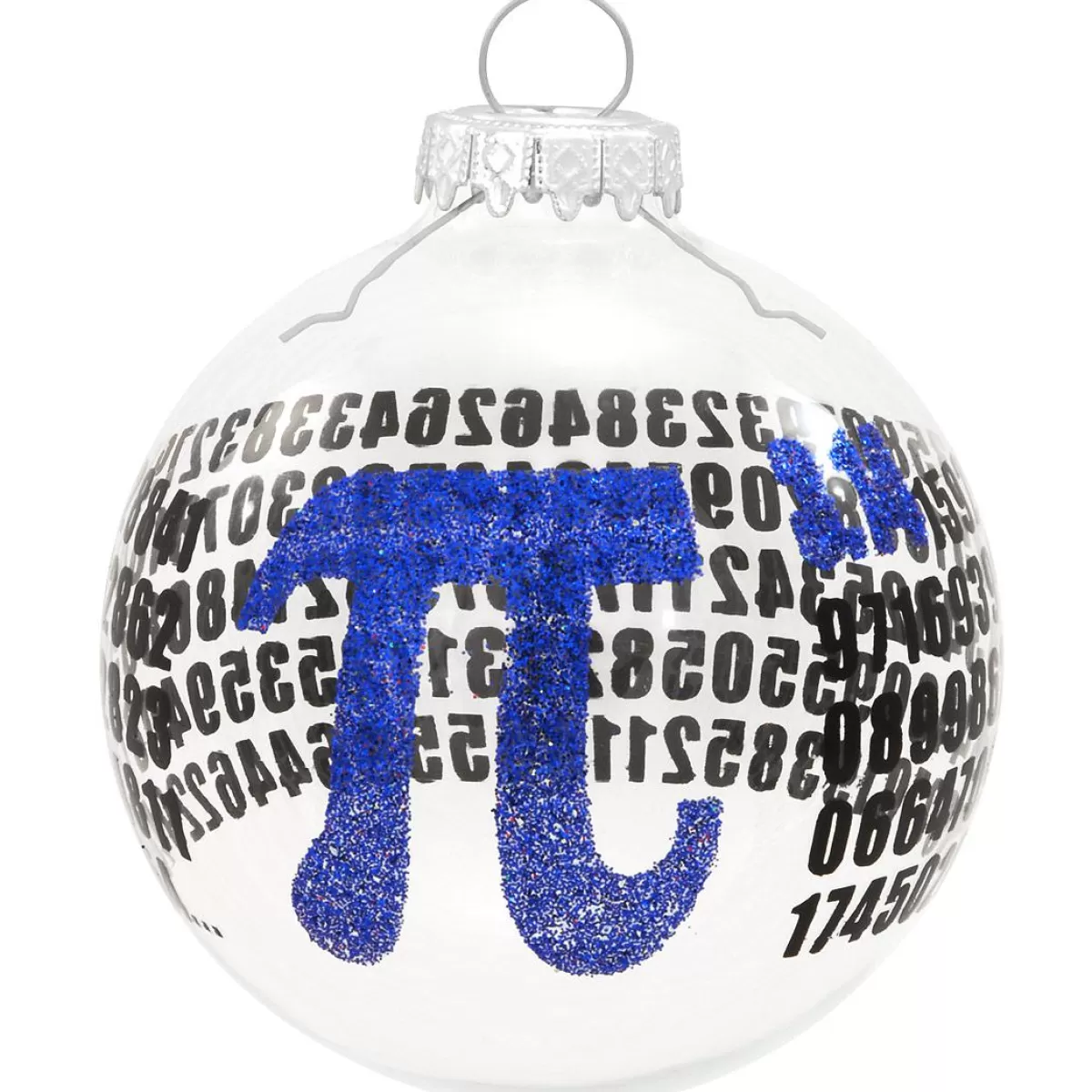 Bronner's Christmas Wonderland Pi Glass Ornament> Hobbies & Occupations