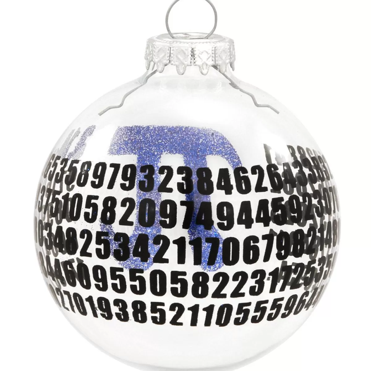 Bronner's Christmas Wonderland Pi Glass Ornament> Hobbies & Occupations