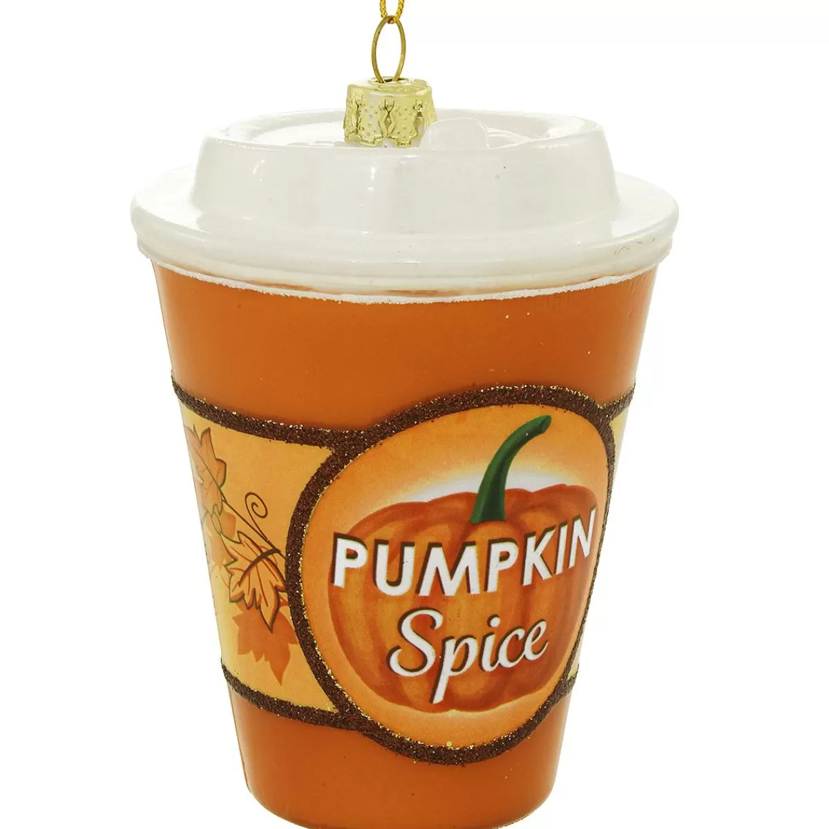 Bronner's Christmas Wonderland Pumpkin Spice Coffee Cup Ornament> Food, Drinks, & Cooking