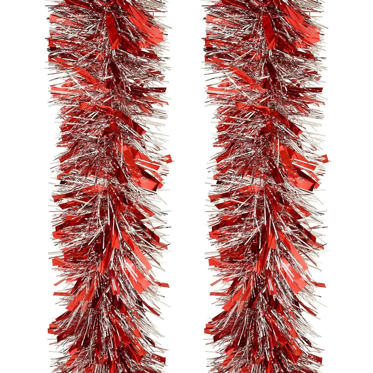 Bronner's Christmas Wonderland Red And Silver Garland | Novelty, Bead, & Tinsel Garlands