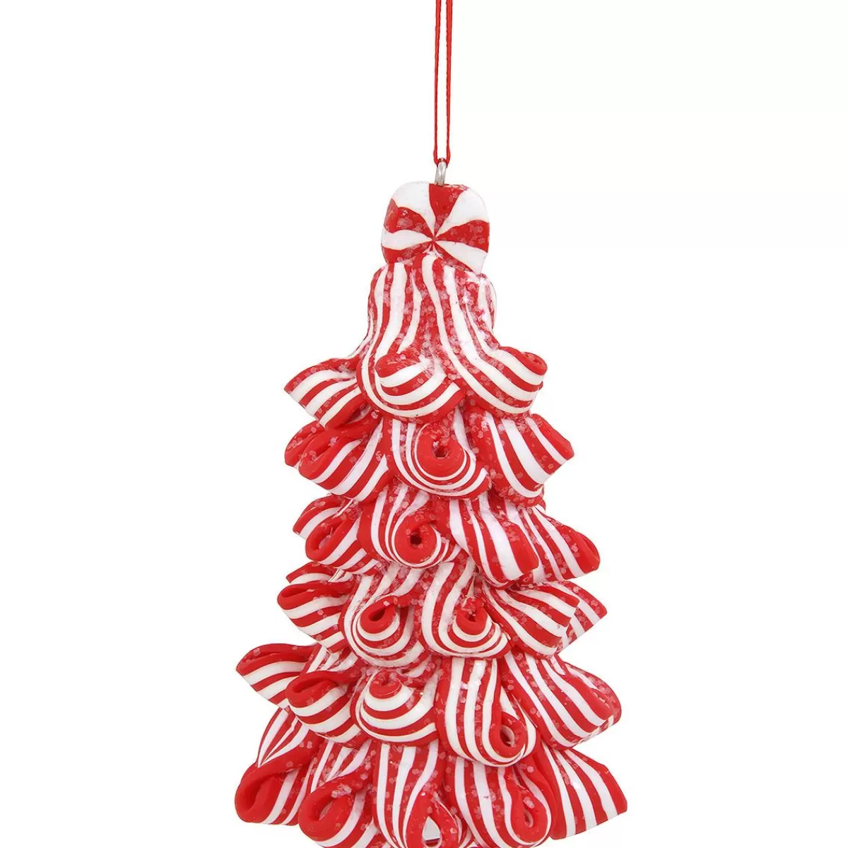 Bronner's Christmas Wonderland Ribbon Candy Tree Ornament> Food, Drinks, & Cooking