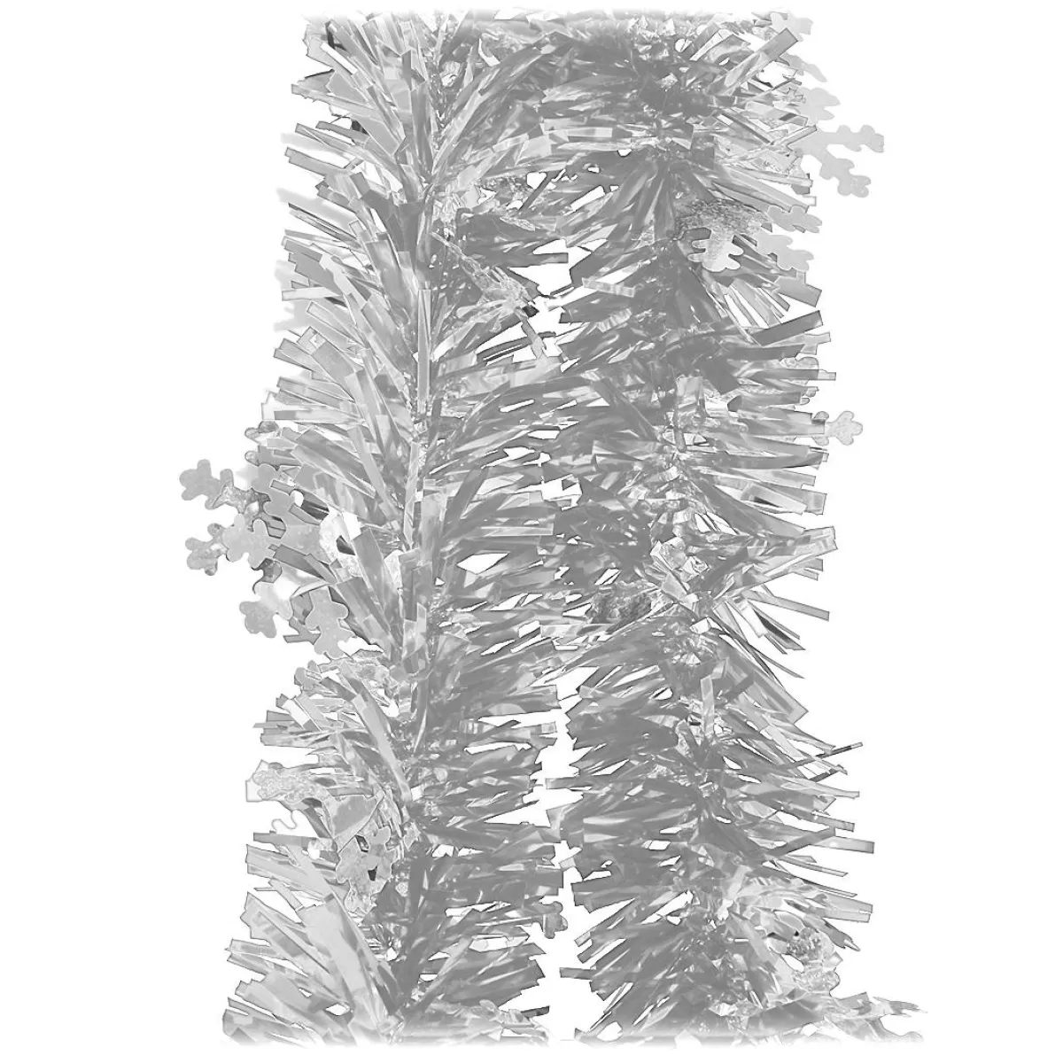 Bronner's Christmas Wonderland Silver Snowflake Garland | Novelty, Bead, & Tinsel Garlands