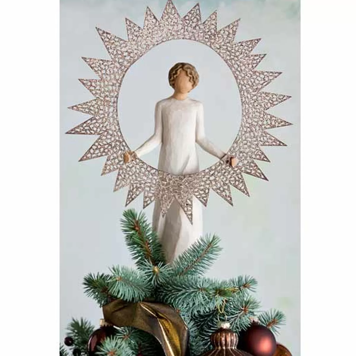 Bronner's Christmas Wonderland Willow Tree Starlight Tree Topper | Tree Toppers